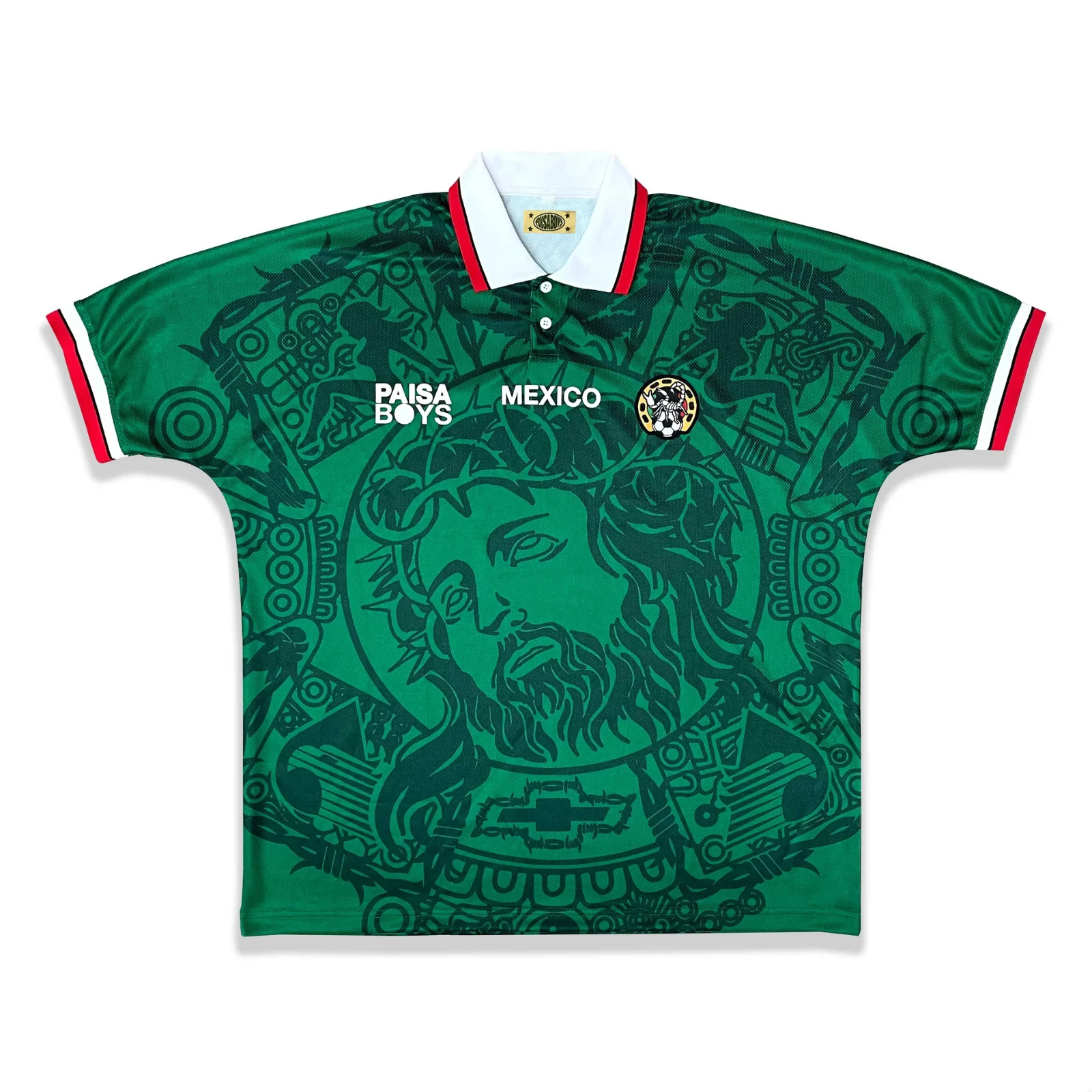 Paisa Boys - Mexico FIFA World Cup Seleccion Divina' Jersey (Green) Size Large gallery