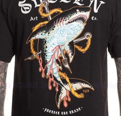 Sullen Art Collective Dyem Shark Standard Fit SCM8000 Short Sleeve Men`s T-shirt