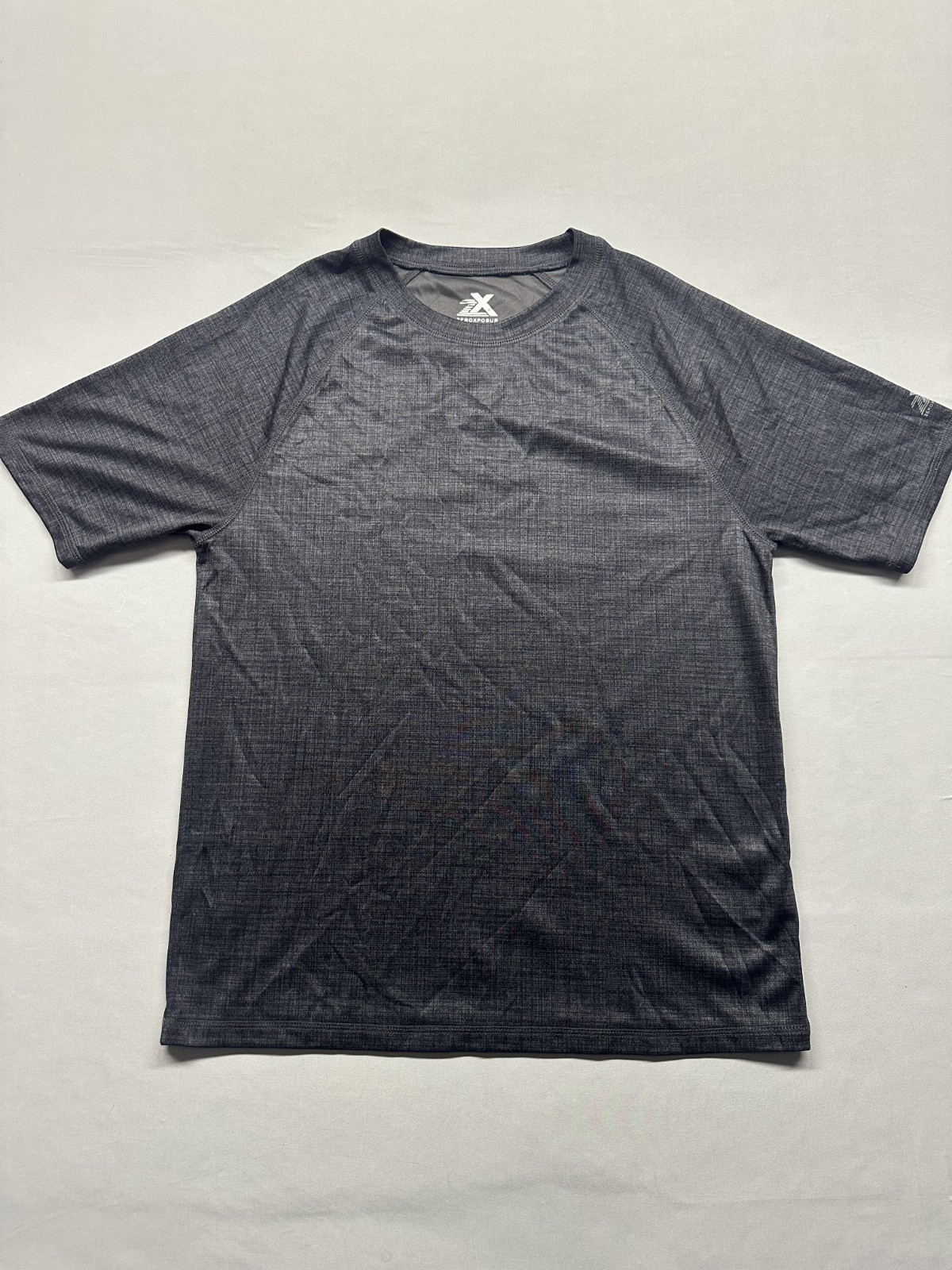 Zeroxposur Black Men’s Performance T-Shirt, Size M, UPF 50+ Sun Protection.