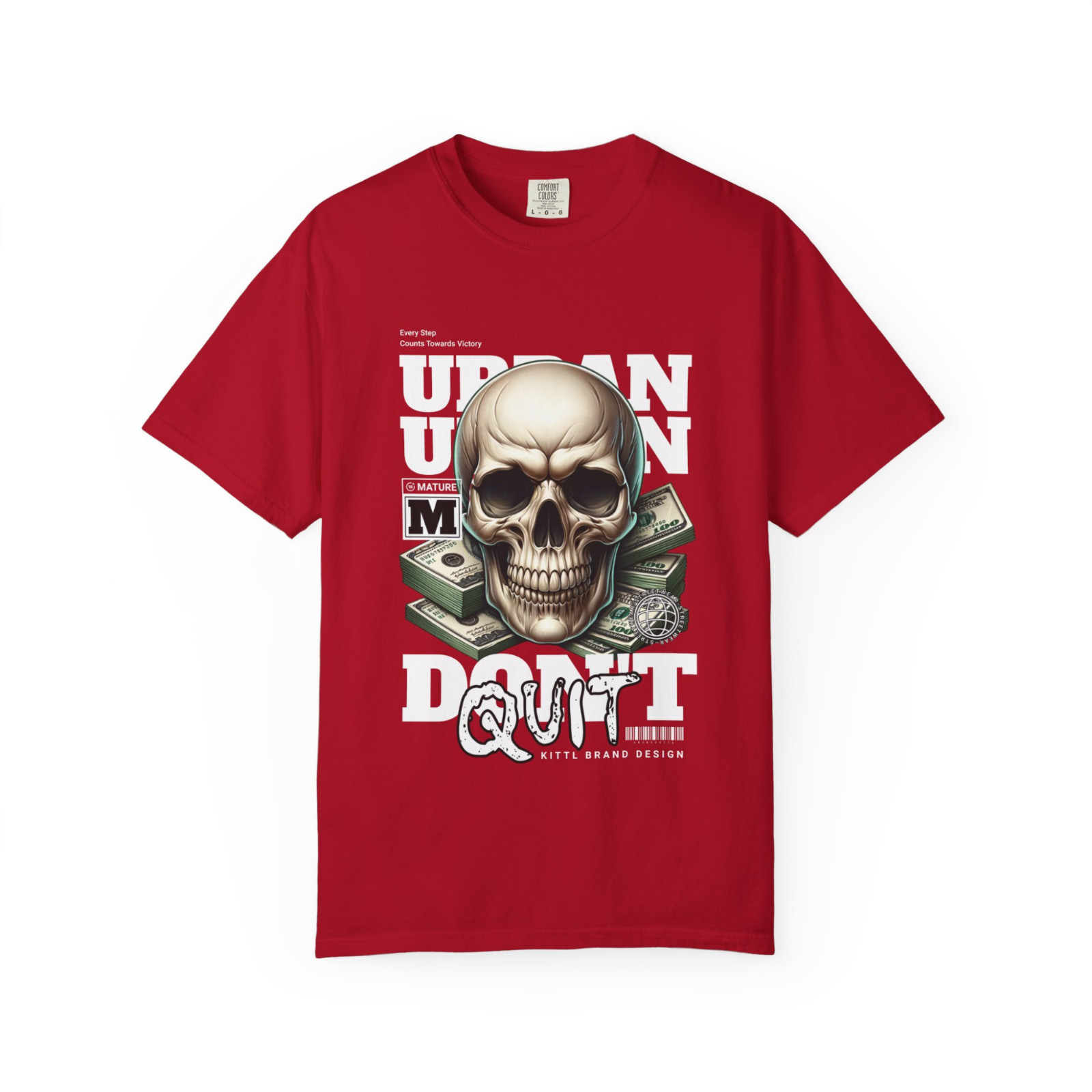 Don't Quit Graphic Tee, Comfort Colors T Shirt, Unisex Streetwear Tee gallery