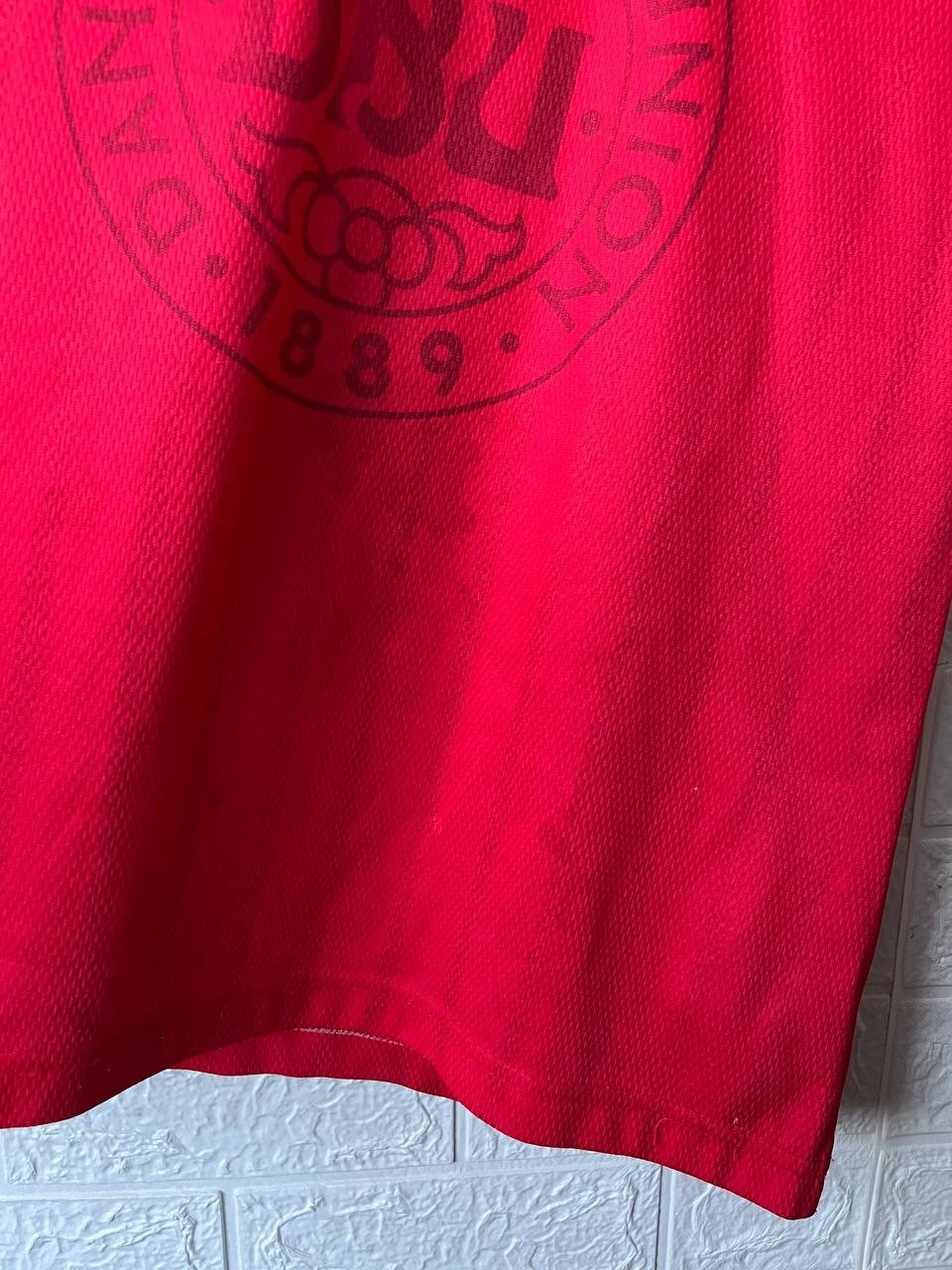 Vintage Denmark 1998 World Cup #11 Laudrup France 98 DBU Fan Soccer Jersey gallery