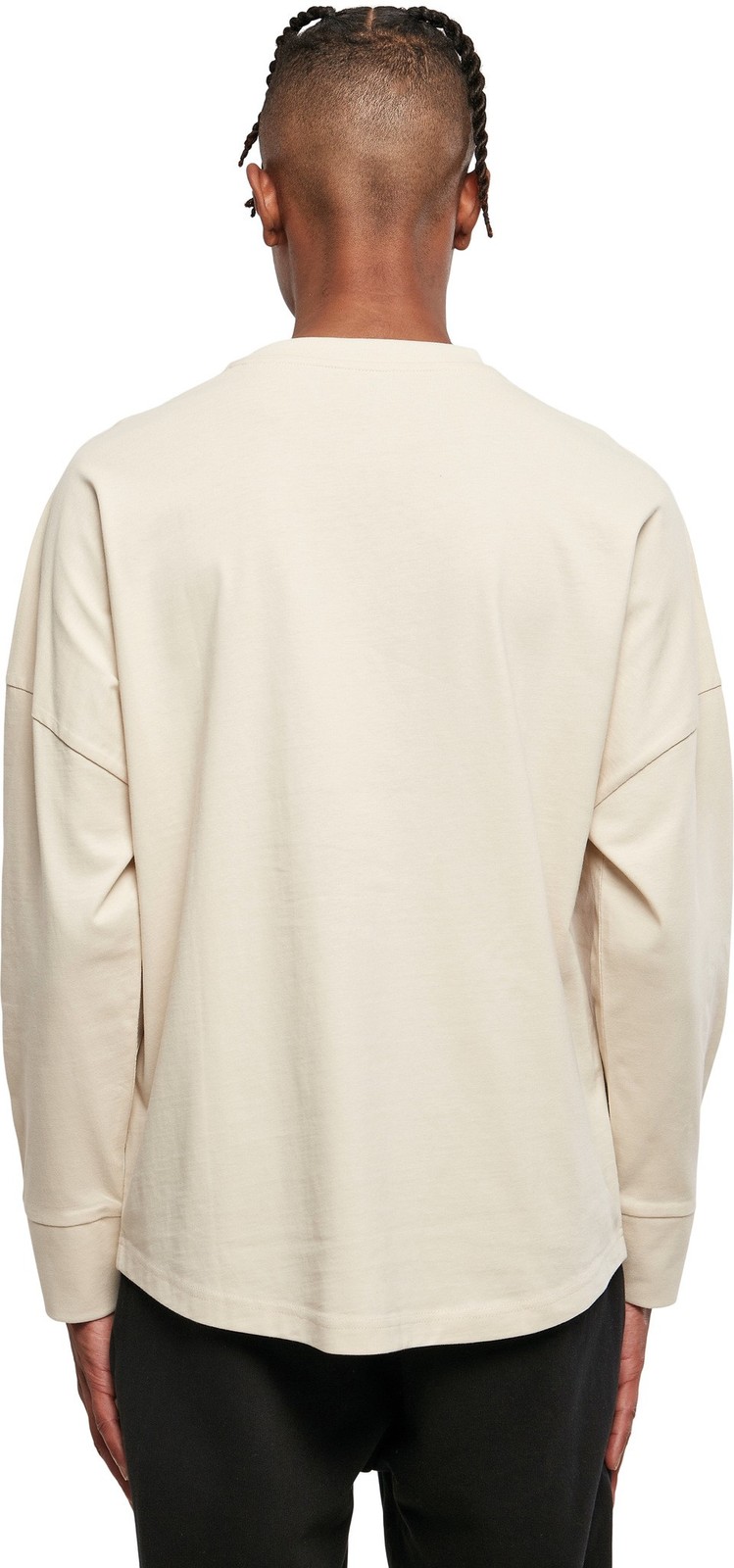 Build Your Brand Oversize cut on sleeve long sleeve - Round neck, Set-in sleeve gallery