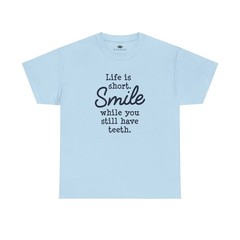 Motivational text Roun neck classic fit T-Shirt for men, women