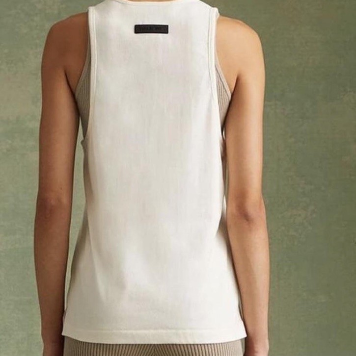 Essentials Fear Of God Cloud Dancer Tank Top Size S Brand New gallery