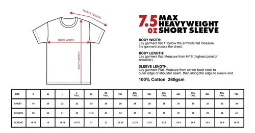 3-Pack Shaka Wear 7.5 oz Max Heavyweight Short Sleeve T-Shirt NEW gallery