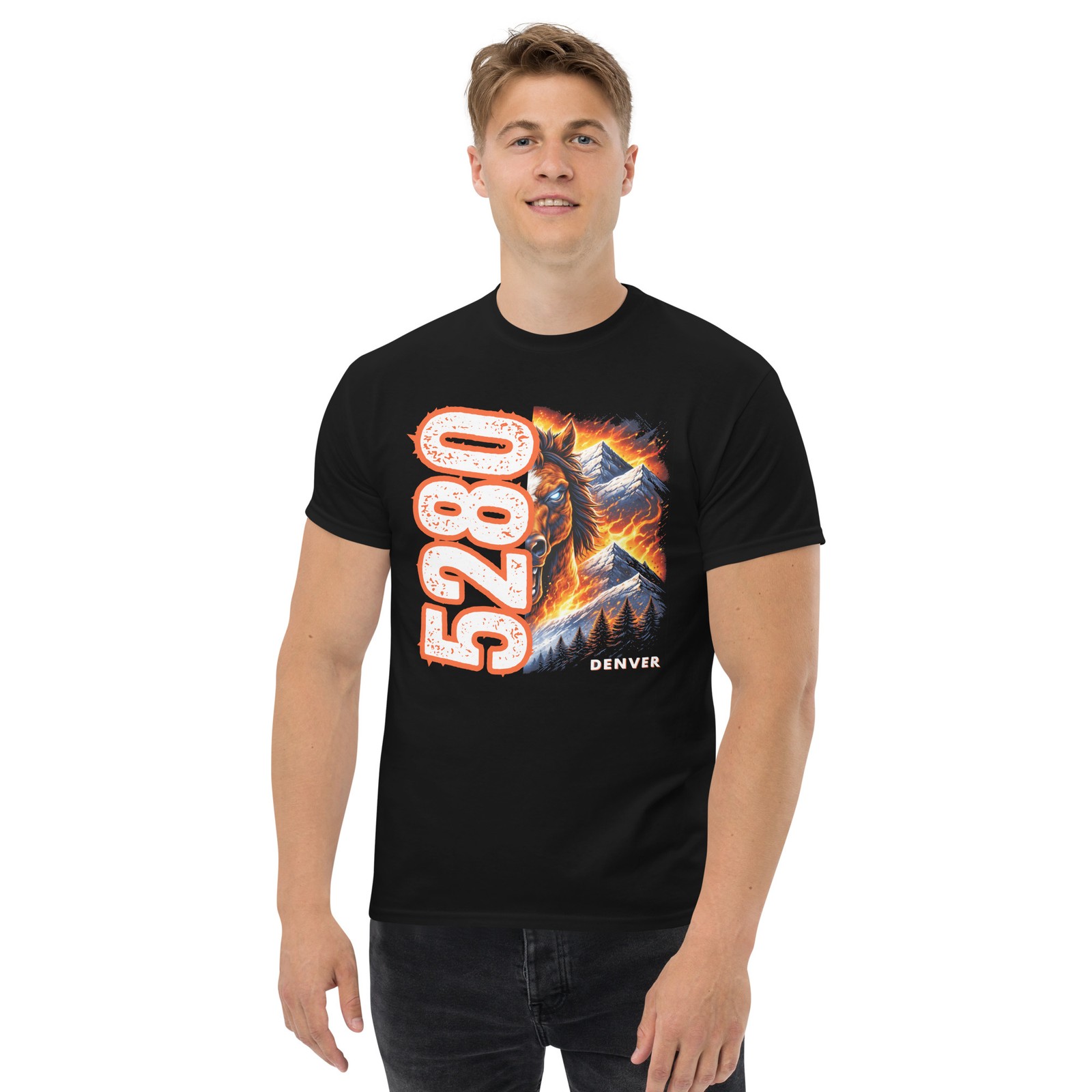 NEW Broncos Shirt 5280 MILE HIGH Broncos Fan Denver Football Unisex gallery