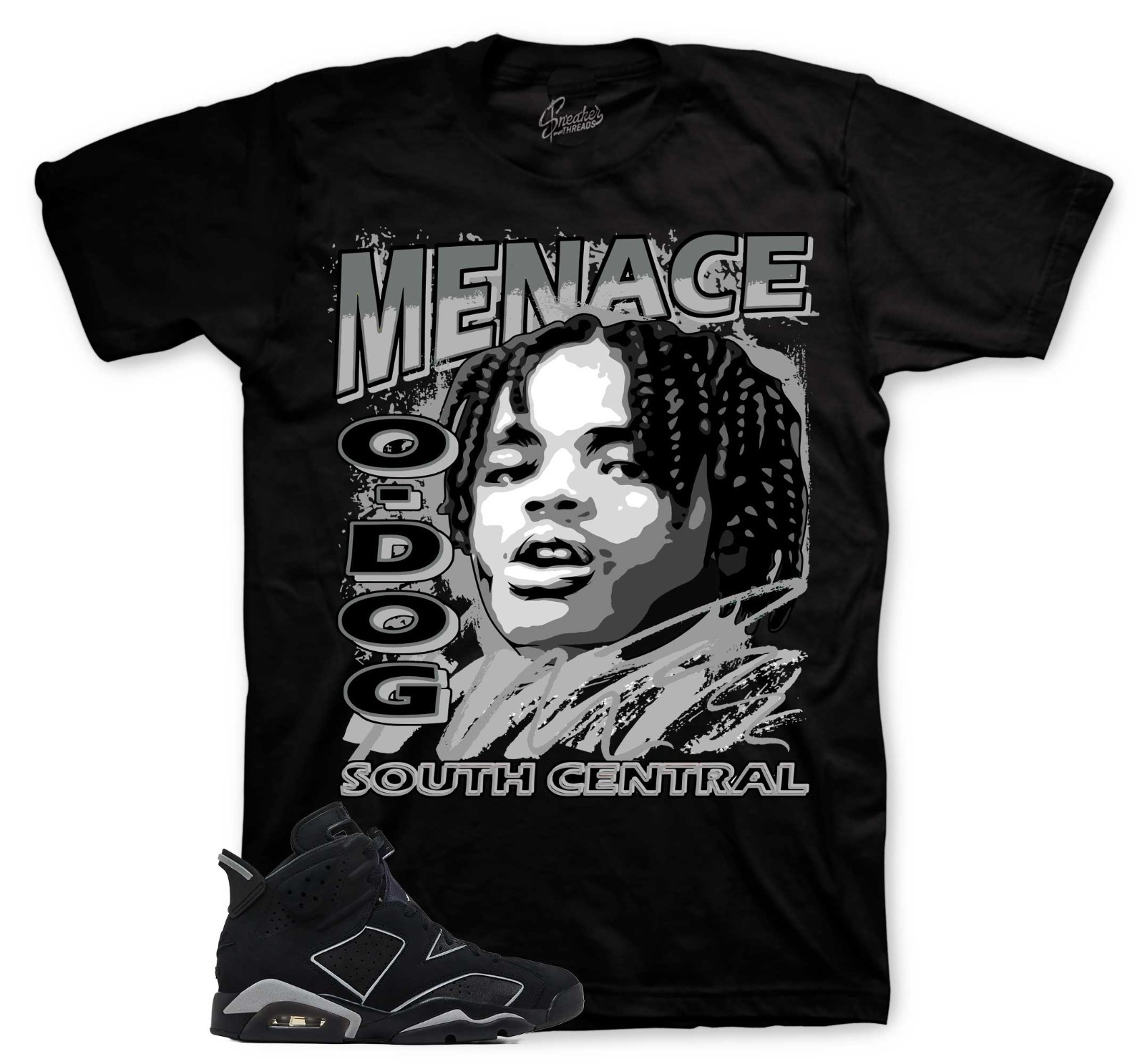 T-Shirt To Match Jordan 6 Cap & Gown Sneakers - Nineties Sneaker Tees gallery