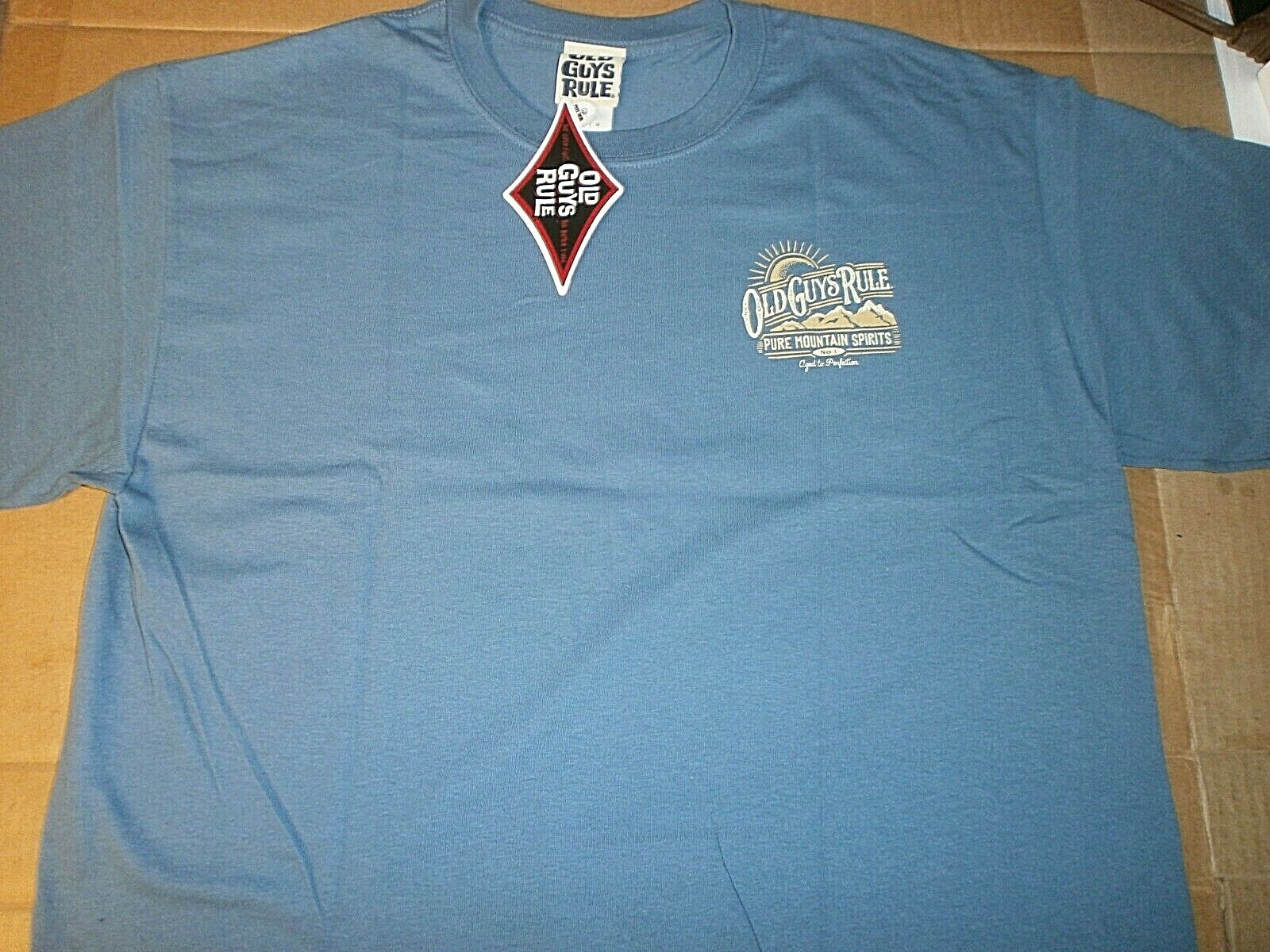 OLD GUYS RULE "PURE MOUNTAIN SPIRITS" S/S T-SHIRT SIZE M gallery