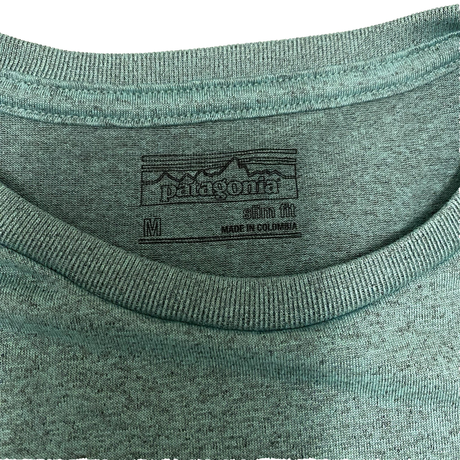 Patagonia Men's M Green Slim Fit Pocket T-Shirt Short Sleeve Crew Neck gallery