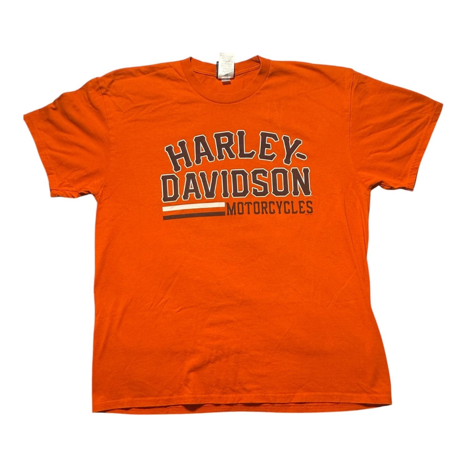 Harley-Davidson Panama City Beach FL Jet Graphic T-Shirt Orange XL gallery