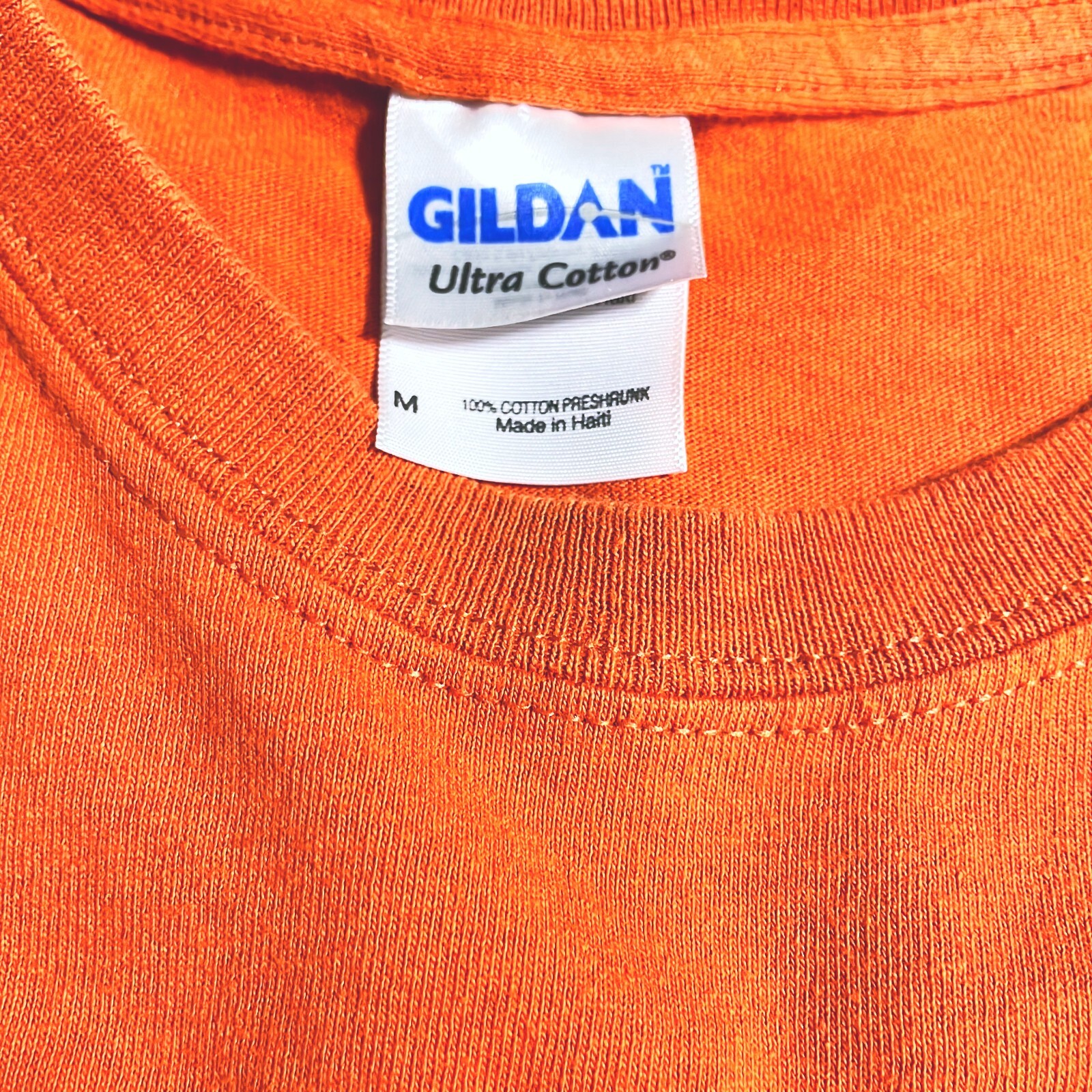 Don't Test Me Burnt Orange T-Shirt Size M gallery