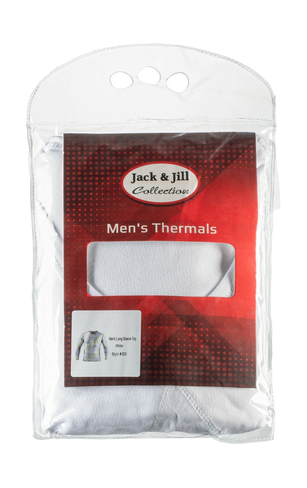 Jack & Jill Soft 100% Cotton Men's Thermal Undershirt White gallery