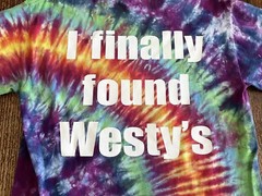 I Finally Found Westy’s T Shirt Memphis Tennessee Tie Dye Size Medium