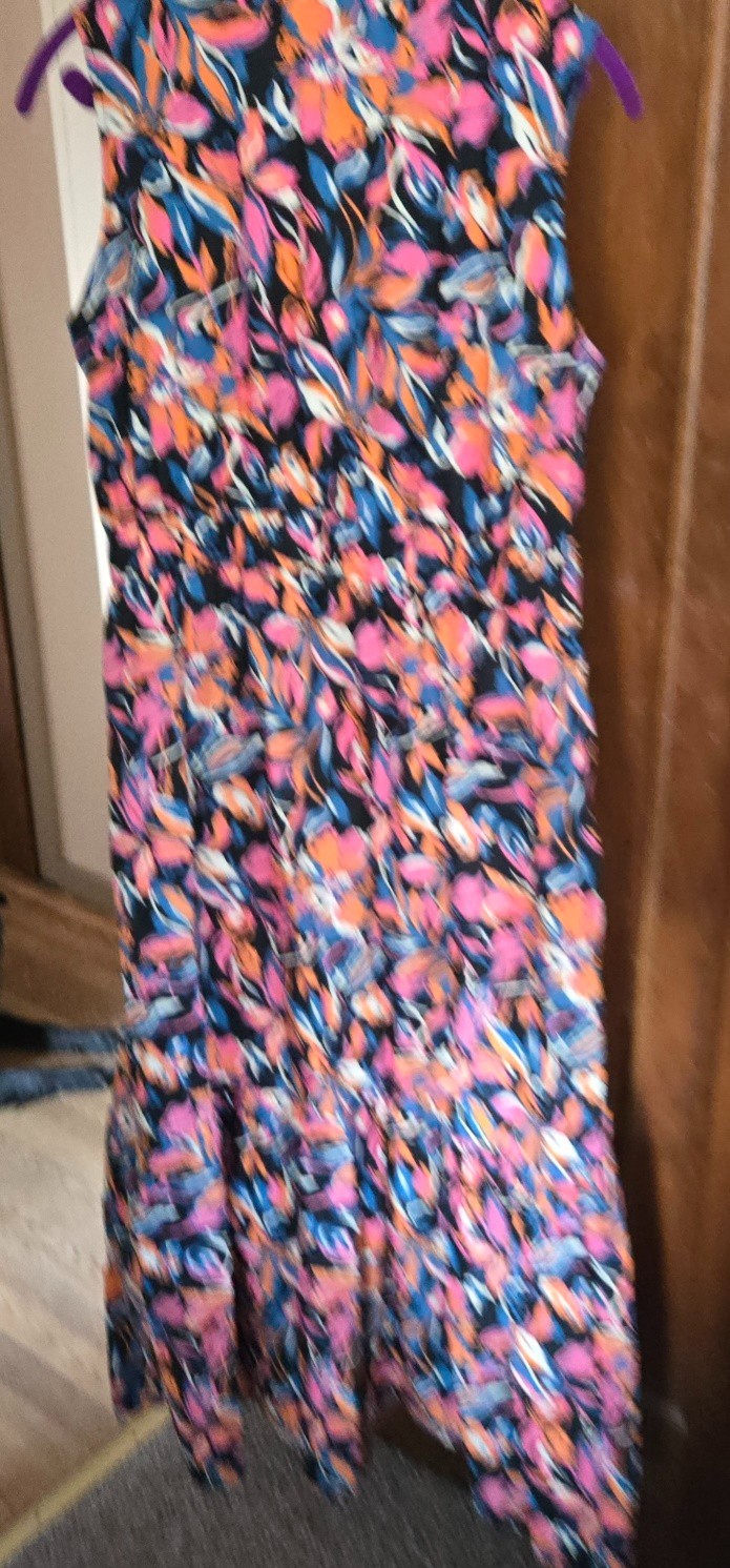 Twist Front Dress Women's XXL Multicolor gallery