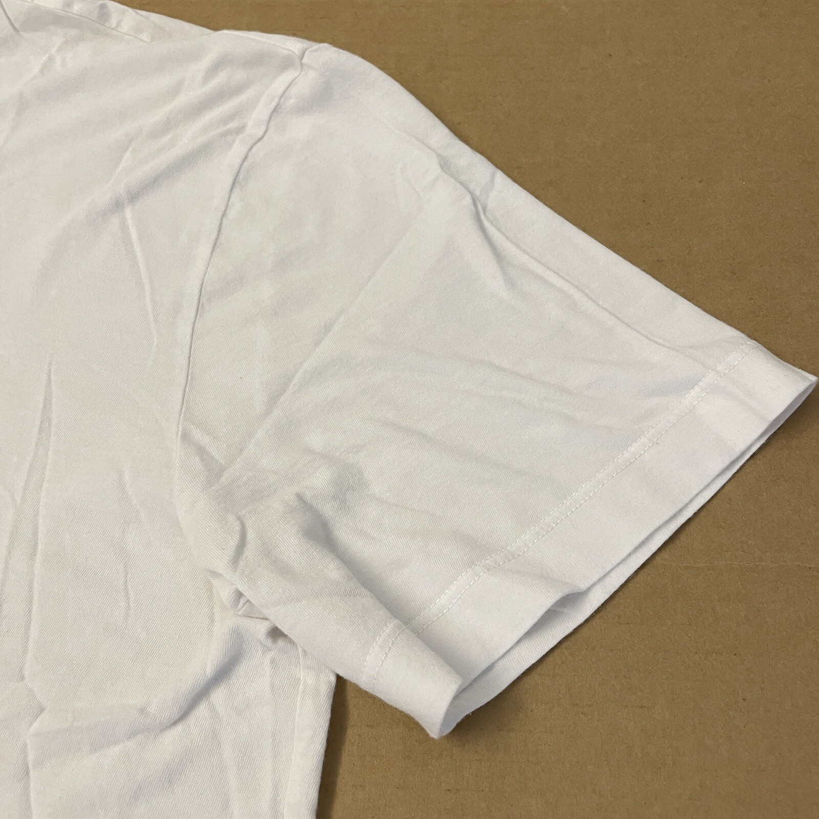 Unknwn Miami Shirt Adult Small White Lebron James Embroidered Casual Mens $85 gallery