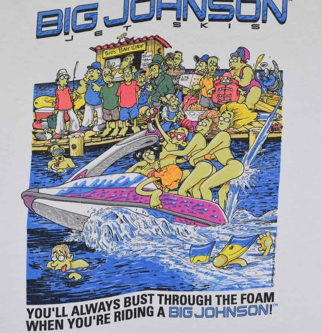 1994 BIG JOHNSON Jet Skis Short Sleeve T shirt Men Women tee gallery