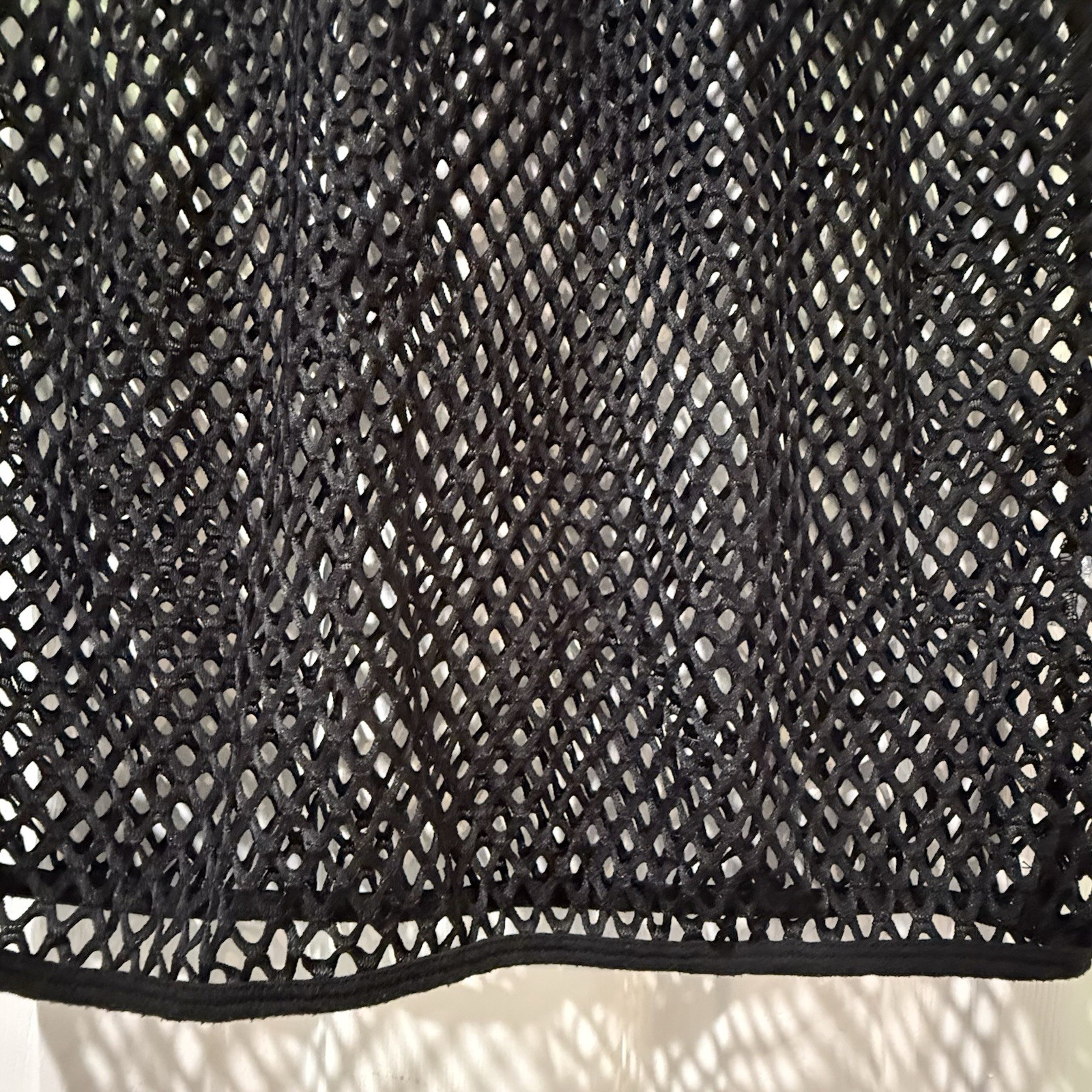 Mens Mesh Fishnet T-Shirt Sz M Black See Thru Clubwear Twink Gym Rave Hot Sexy gallery