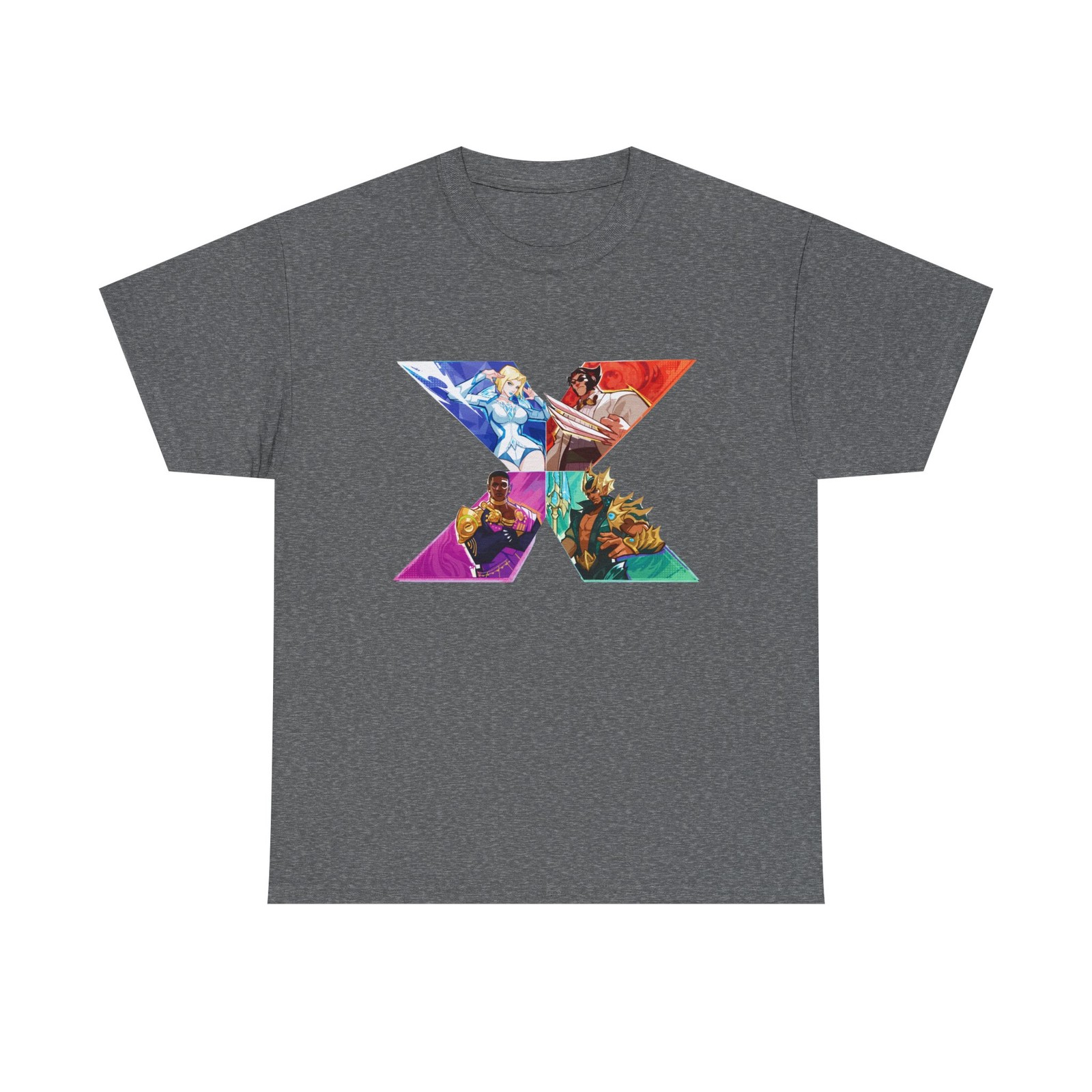 Marvel Rivals T-Shirt Hellfire Gala Emma Frost Wolverine Namor Gaming Tee