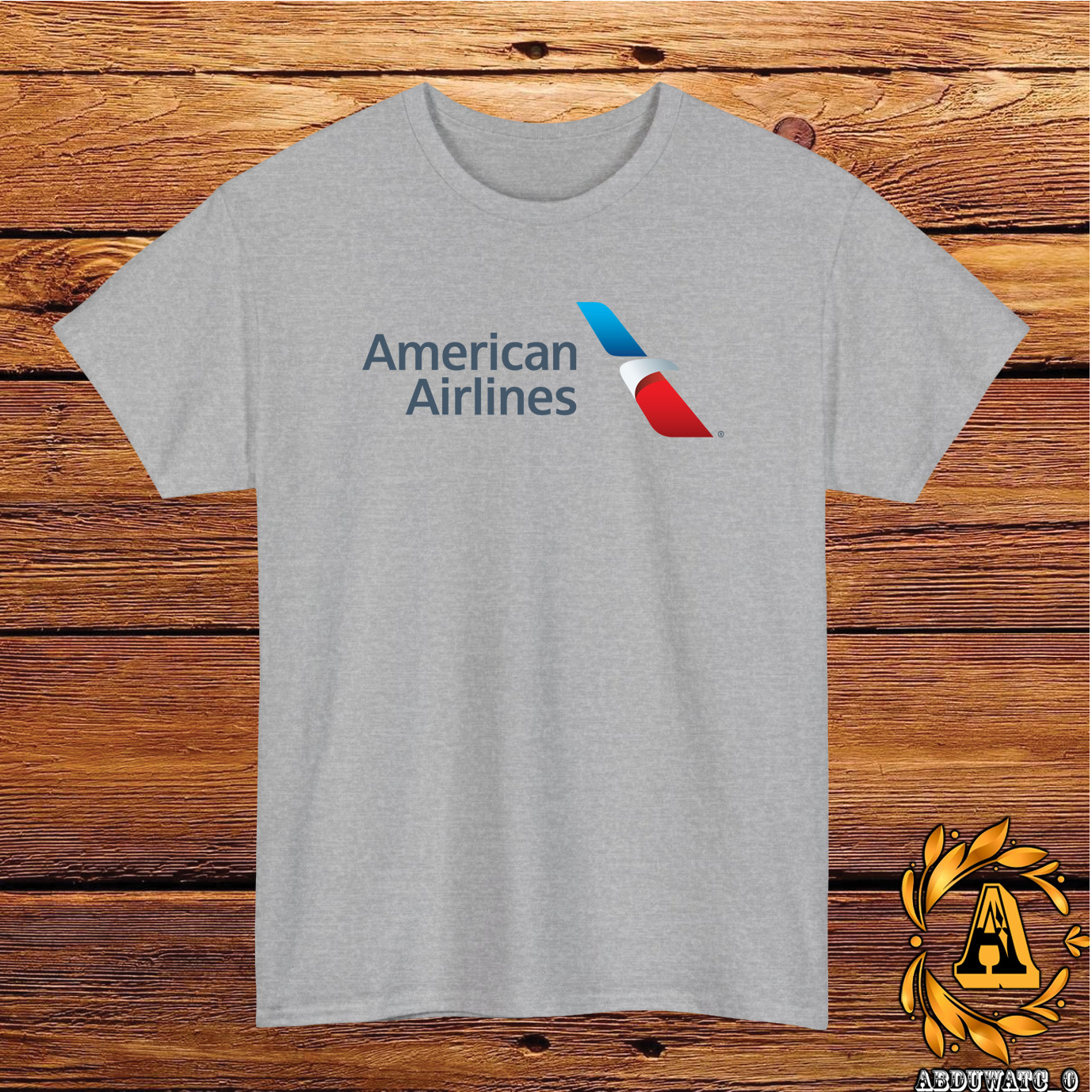 American Airlines Logo T-Shirt Black/Grey/White/Navy/Red/Light Blue S-5XL gallery