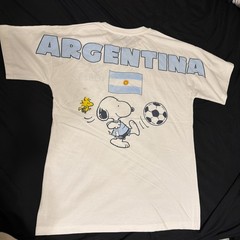 Peanuts Snoopy Argentina white Medium Shirt