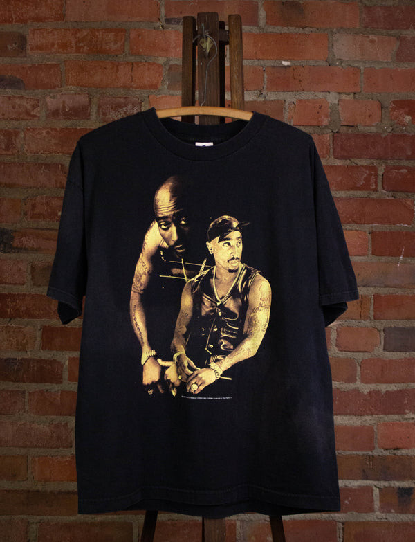 Vintage 2pac 1997 Stop The Violence Rap T Shirt Black gallery