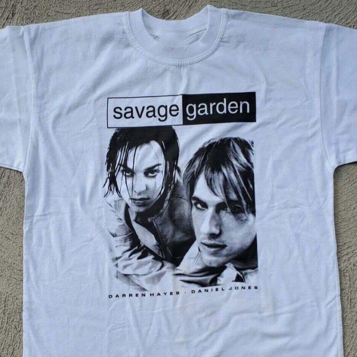 Savage Garden White Shirt Tour Short Sleeve Full Size S to 5XL 1F2329