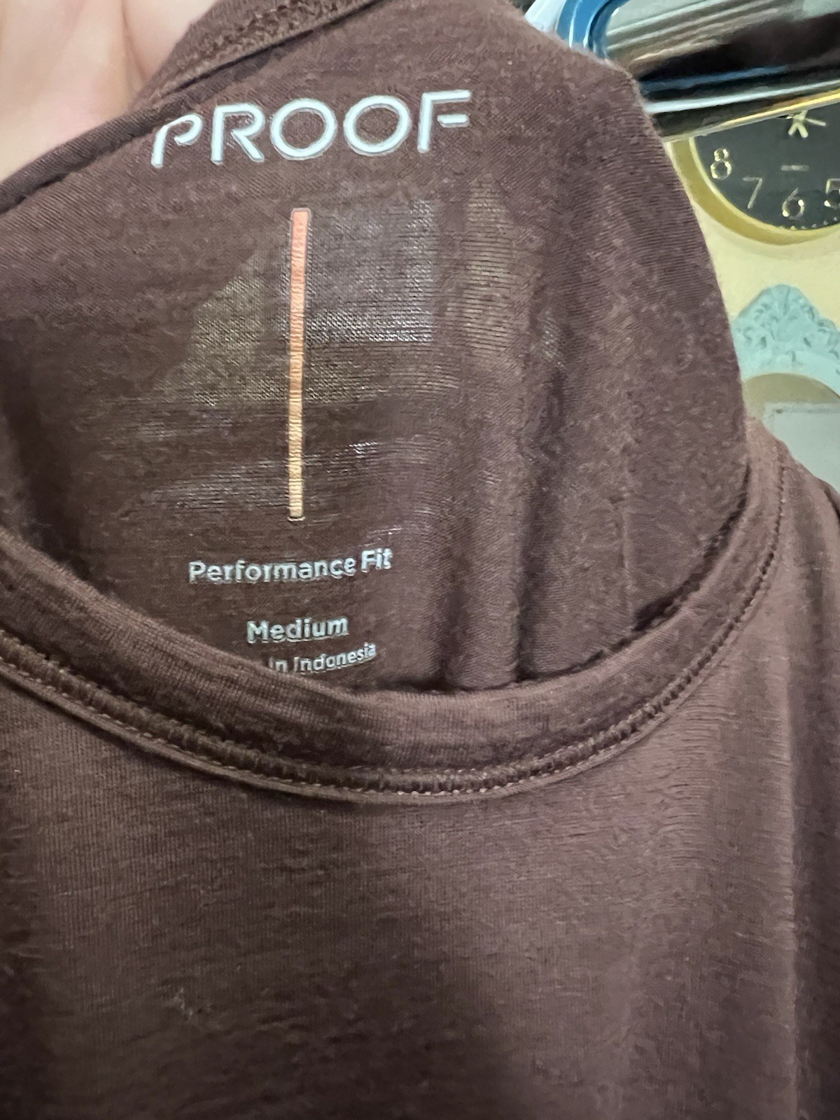 Proof Huckberry 72 Hour T-Shirt Merino Wool Blend Performance Fit Size Medium gallery