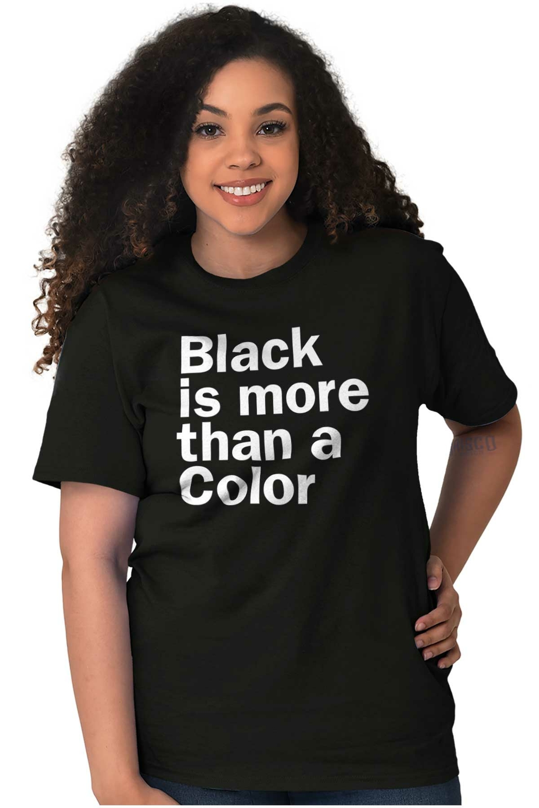 Black is More Than a Color Proud Culture Womens or Mens Crewneck T Shirt Tee gallery