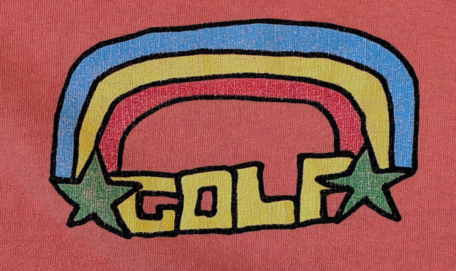 Golf Wang Pink Short Sleeve T Shirt Size Large Tyler The Creator Brand gallery