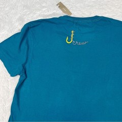 J Crew short sleeve crew neck Made-in-the-USA fisherman graphic T-shirt