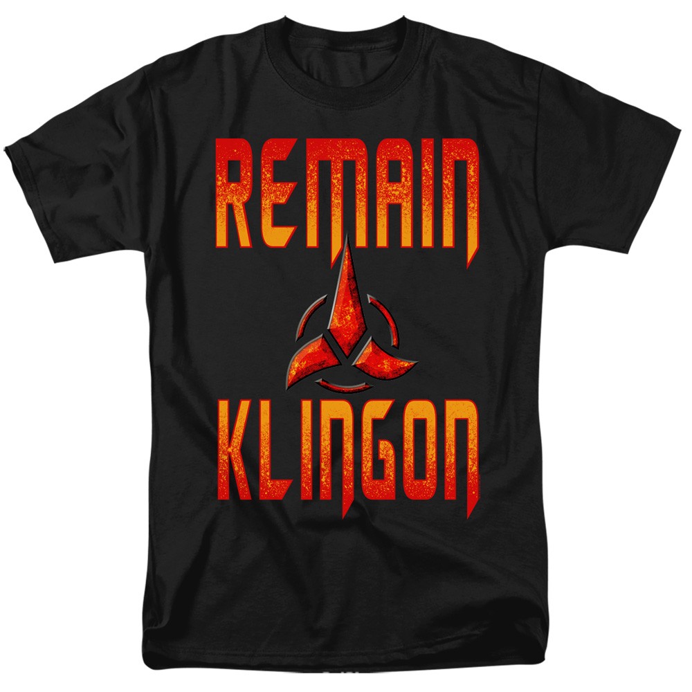 Star Trek Discovery Remain Klingon Adult T-Shirt