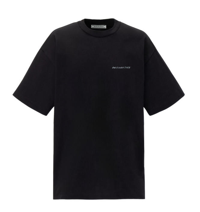 Onitsuka Tiger Oversized Graphic T-Shirt Unisex Lifestyle Tee Black 2183B623-001 gallery