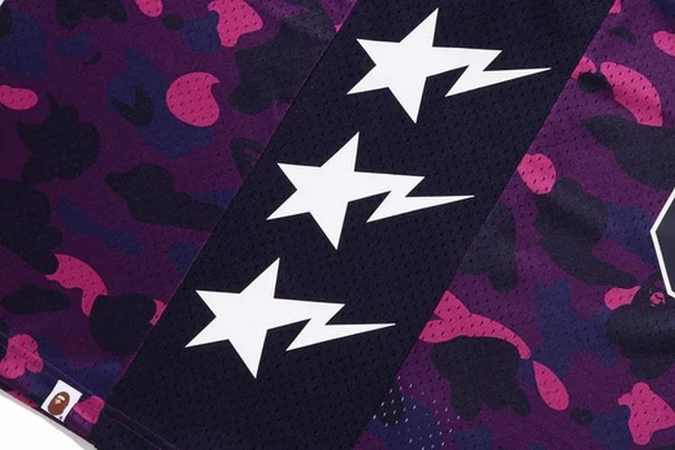 A BATHING APE Men's COLOR CAMO MESH MULTI LOGO RELAXED FIT TANK TOP 1M30108302 gallery