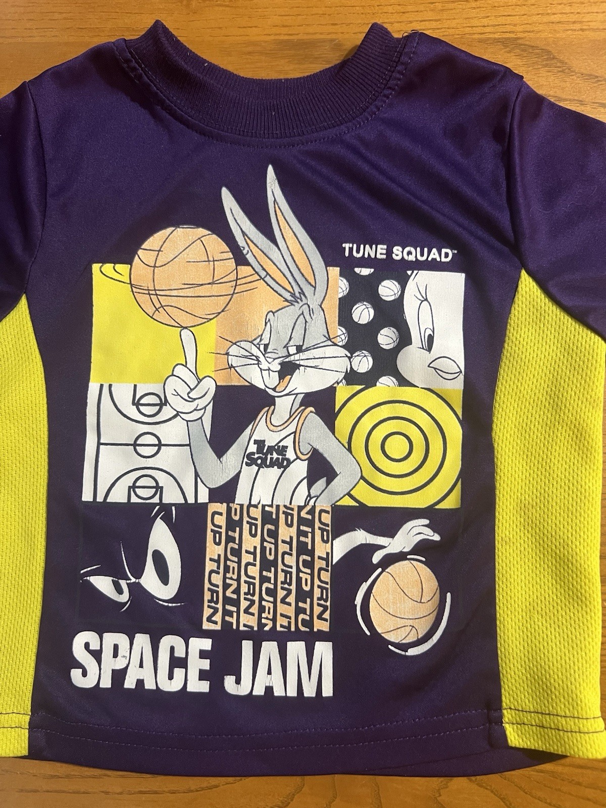 Space Jam Short Sleeve Shirt Kids 2T New Legacy Tune Squad Bugs Bunny Y2K 2000s gallery