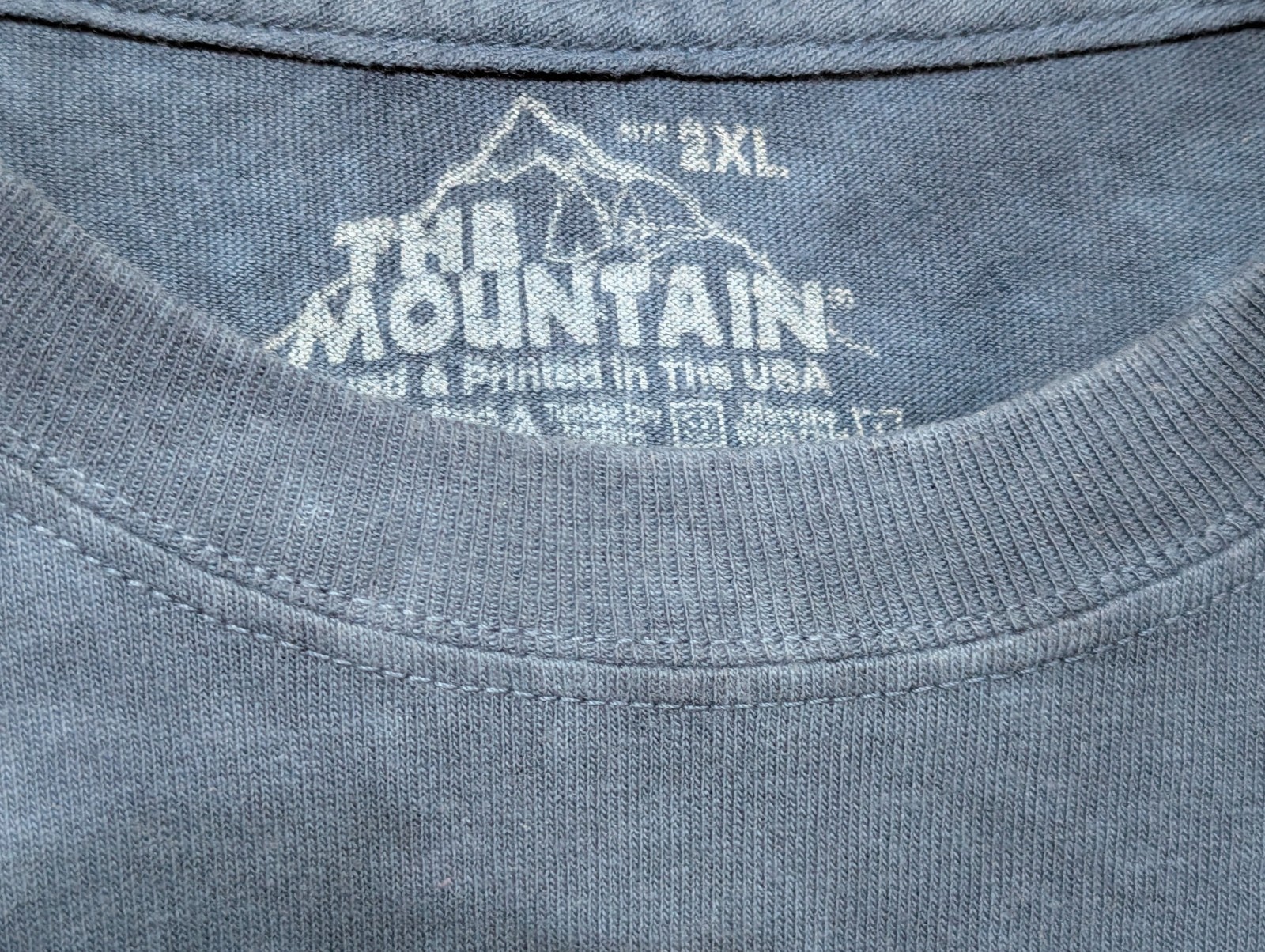 The Mountain Men's T-shirt Blue OHT Defend & Support Retired Logo 2XL #1294 NWOT gallery