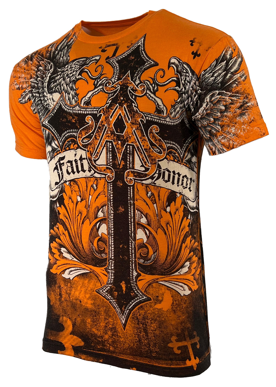 Archaic Affliction Men's T-Shirt WINGED CREATURE Wings Biker S-3XL gallery