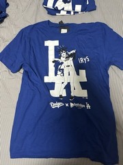 Official LA Dodgers x Hololive Night T-Shirts Irys Size Medium