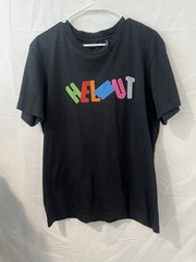 Black Helmut Lang Tee Size Large