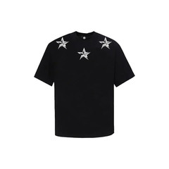 3 Stars Shirt Simple Cool Graphic Tee Unisex Everyday Wear