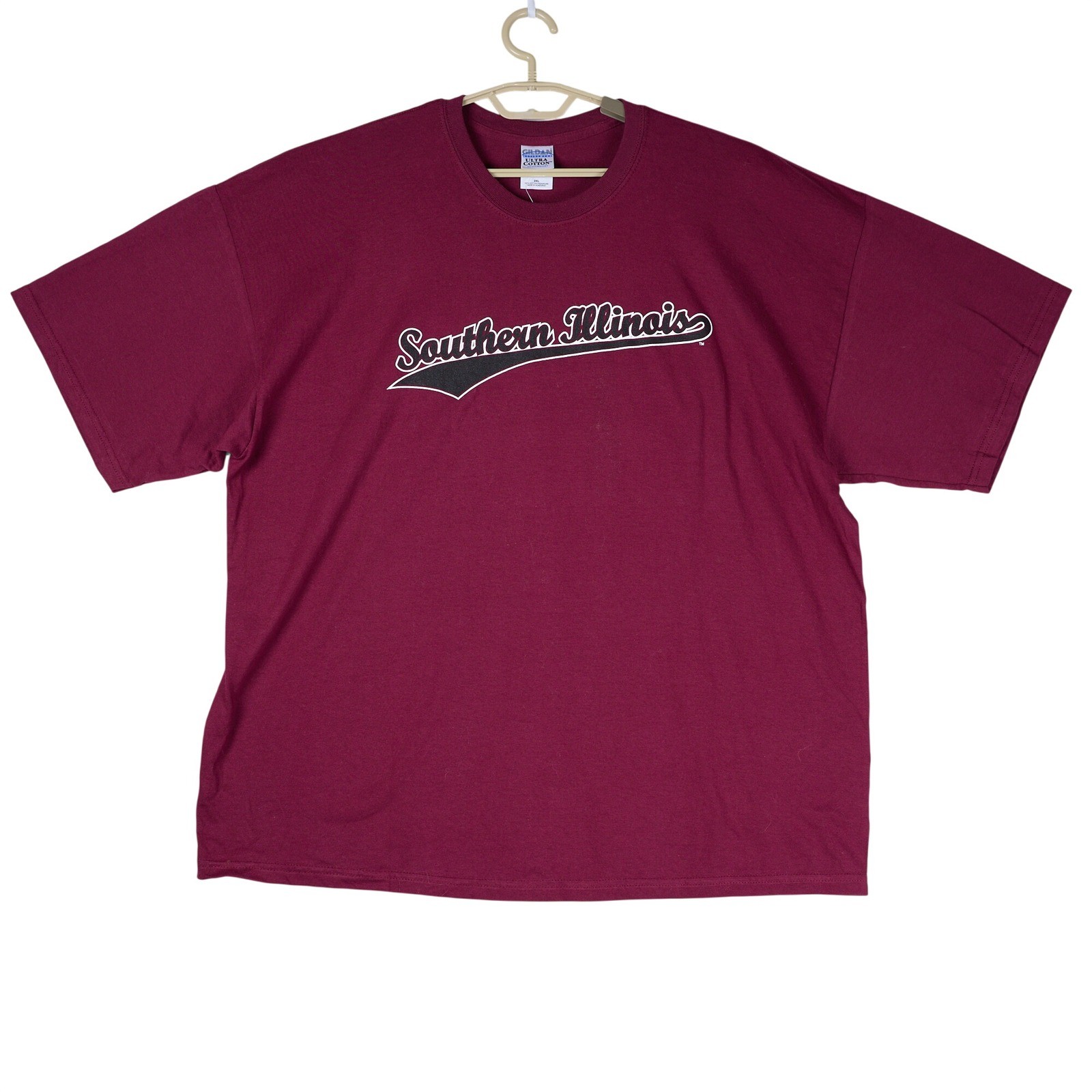 Gildan Southern Illinois University T-Shirt Mens 2XL Maroon Ultra Cotton NWT gallery