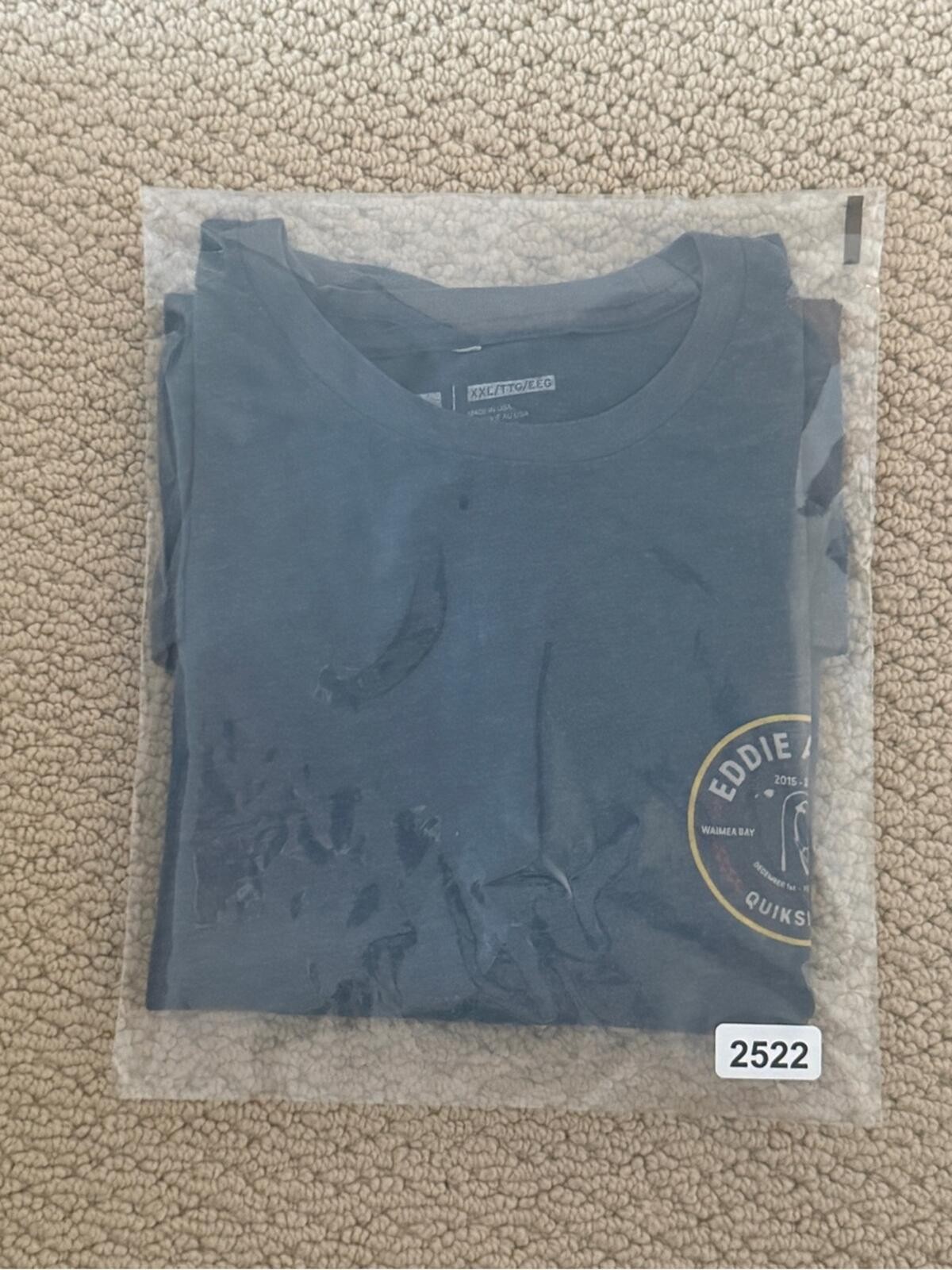 Quiksilver Eddie Aikau Ohana Surf Tee Shirt Men 2XL gallery