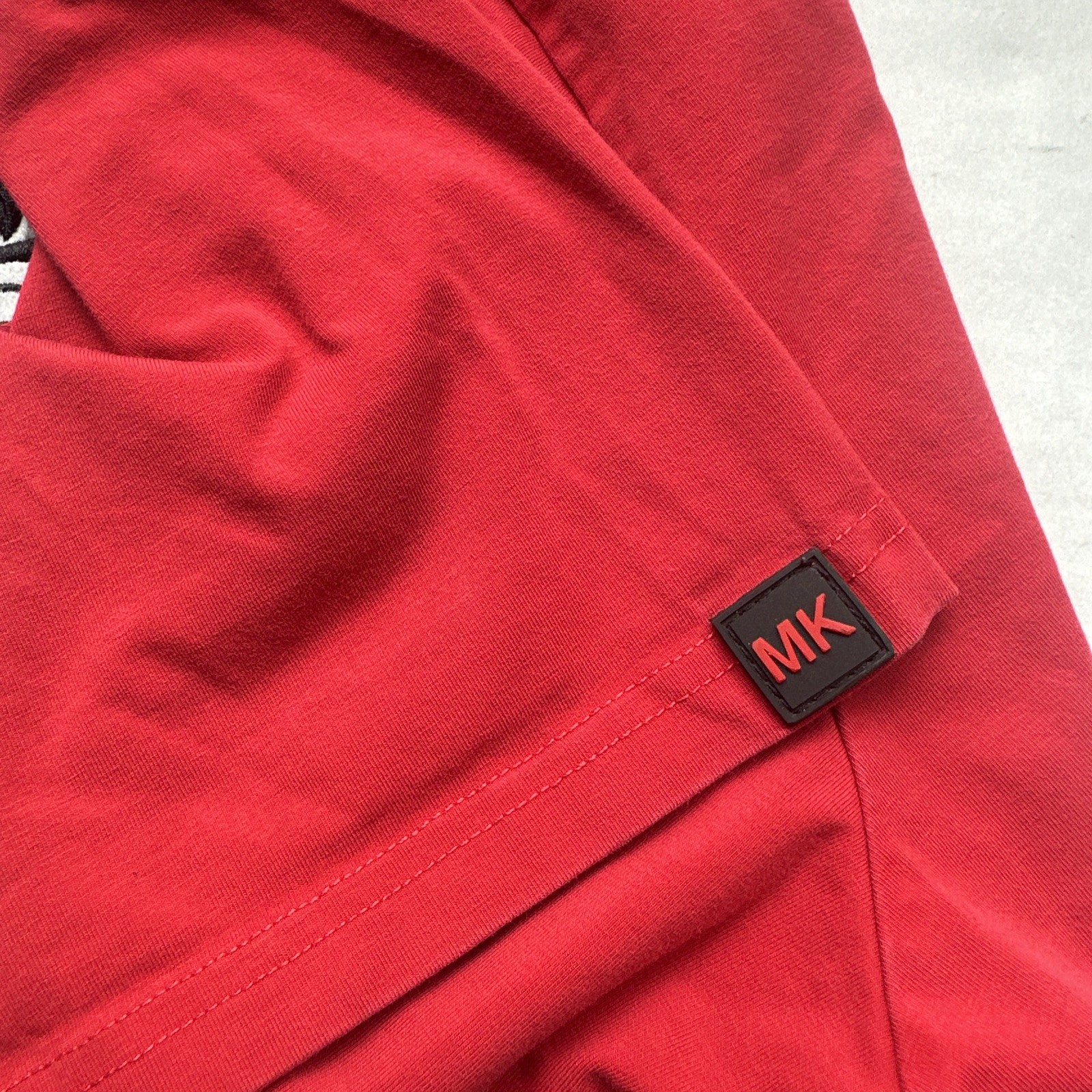 MAKOBI shirt Street Wear Frenemies Embroidered Patch Textured ReD WTF Cat 3XB gallery