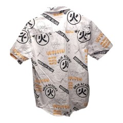 Rare Size M Naruto Shippuden Anime Ninja Academy Botton Down T Shirt 2007
