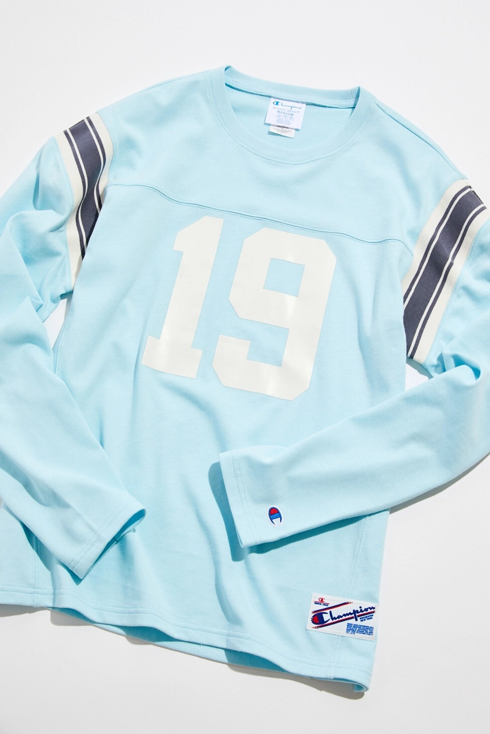 Champion Heritage Mens Long-Sleeve American Football Tee Shirt 100% Cotton NEW L gallery