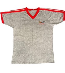 Vintage Chevrolet Corvette Single Stitch T Shirt Size: Large Bantam Tag V Neck