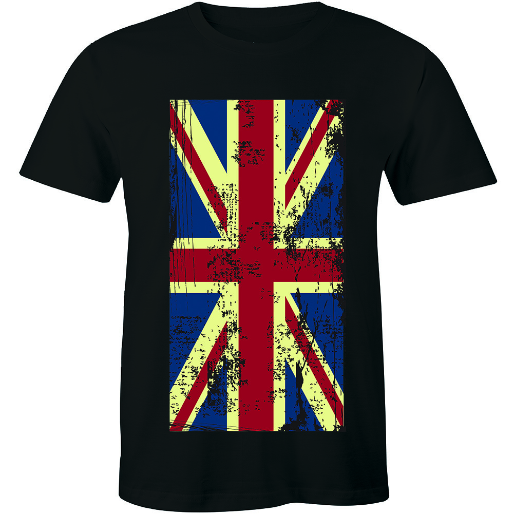 Union Jack Flag – Great Britain United Kingdom Union British Men’s T-shirt Tee