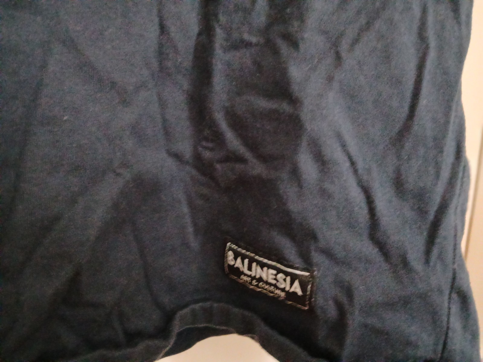Spectacular NEW Balinesia XXL Dark Blue T Shirt 100% Cotton BALI Indonesia In US gallery