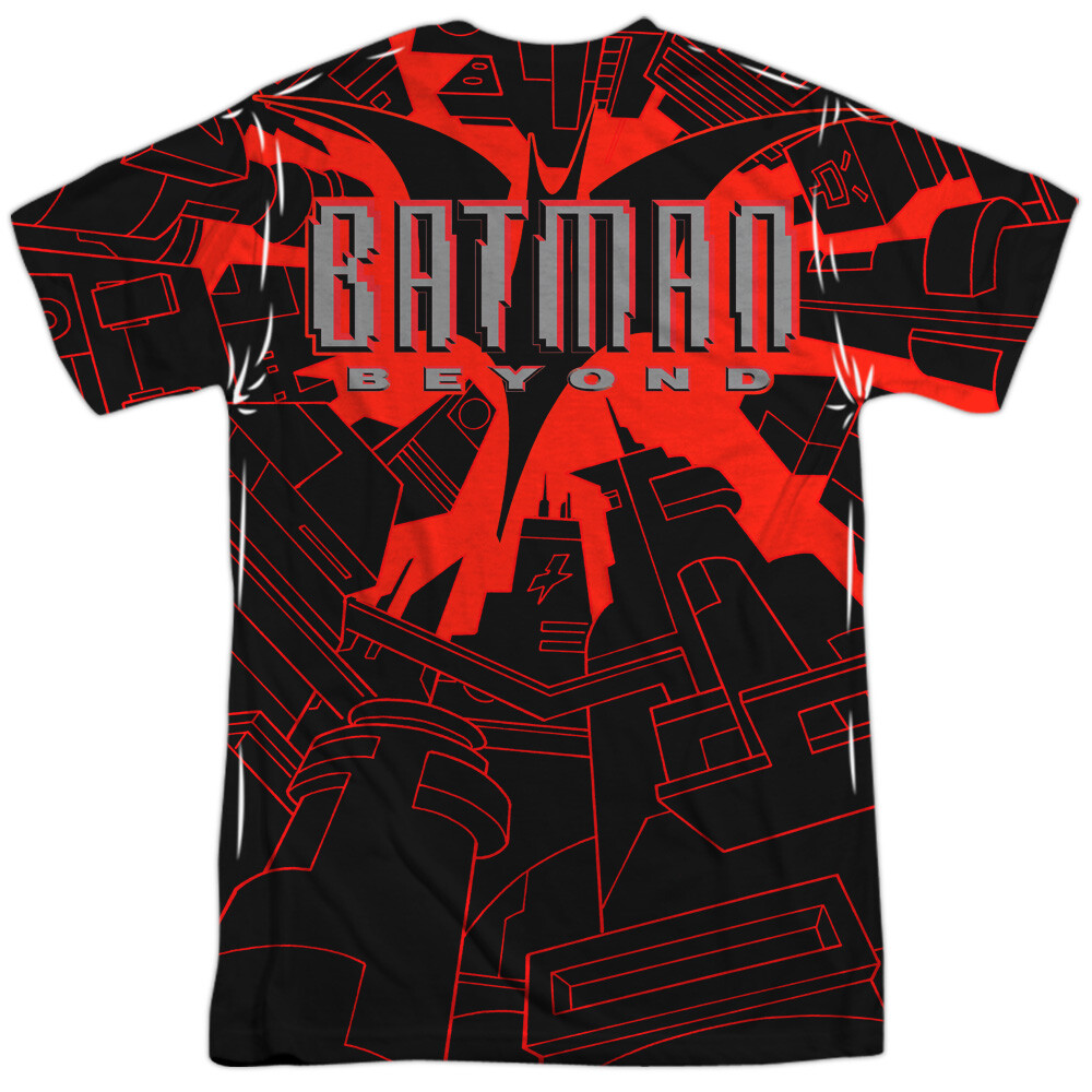 Batman Beyond Drop Down Unisex Adult Halloween Costume T Shirt, S-3XL gallery