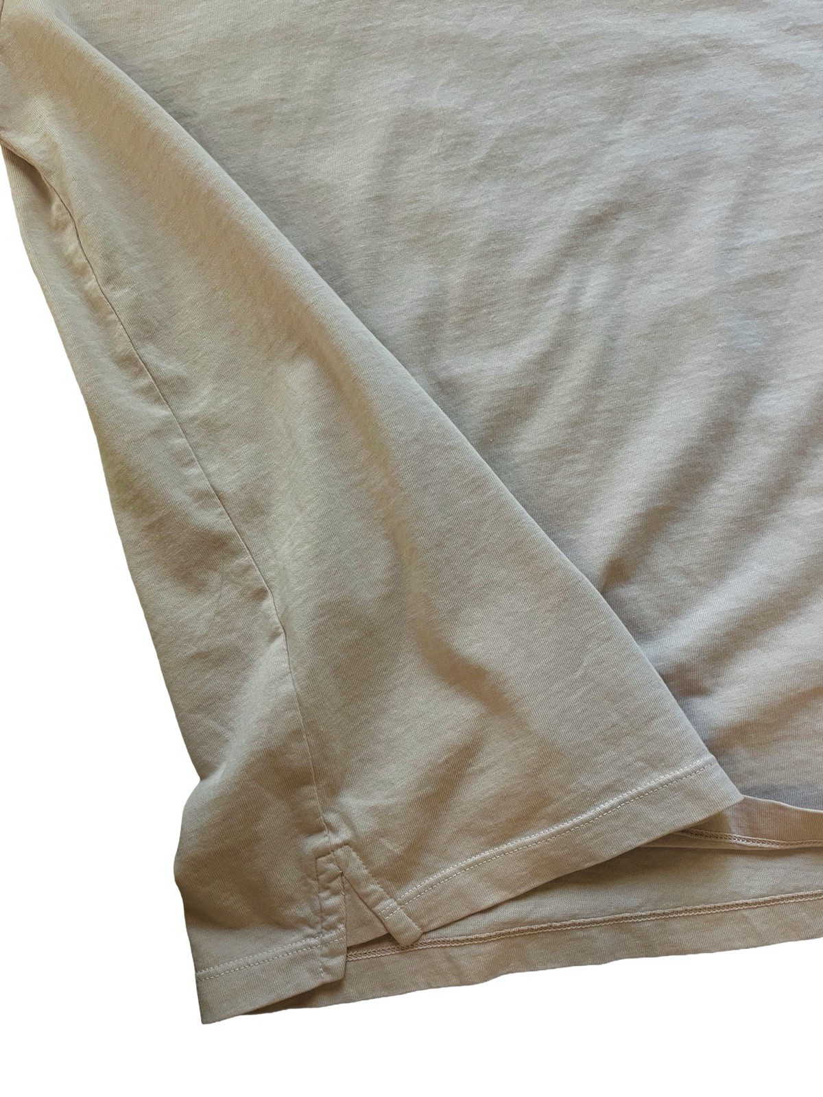 Vince Men’s Cotton T-Shirt Medium Warm Nude Made in USA gallery