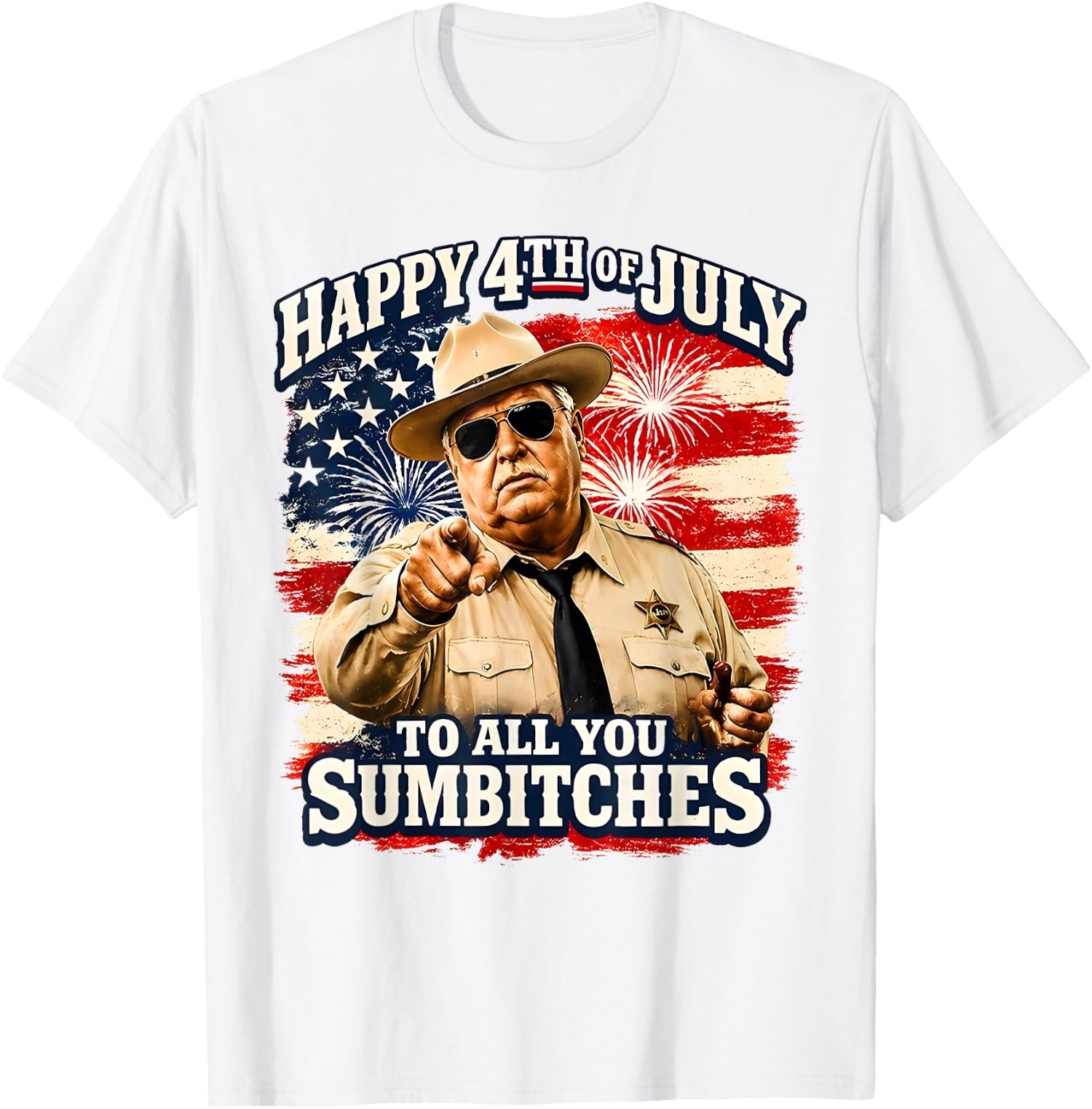Happy 4th of July to All You Sum-Btches Patriotic T-Shirt Mens gallery